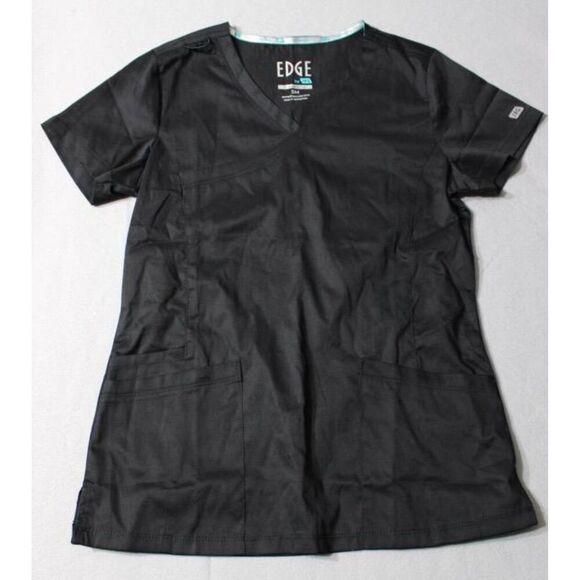 IRG Tops - EDGE by IRG black women's scrub top | Size Small‎